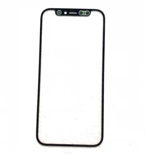 Varuosa iPhone 12 mini ekraani klaas OCA-ga must (v2)