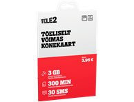 Tõeliselt võimekas kõnekaart Tele2