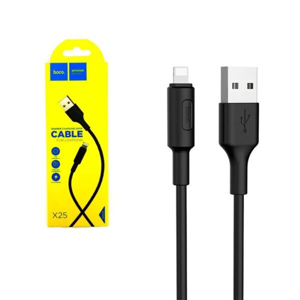 USB juhe Hoco X25 Iphone 5/ 5S/ 6/ 7 (1m/ must)