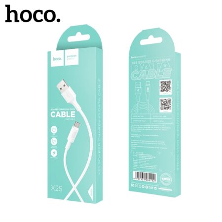 USB juhe Hoco X25 Type-C (1m / valge)