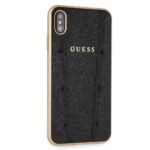 Plastik Guess Iphone XS Max (must/mustad pärlid)