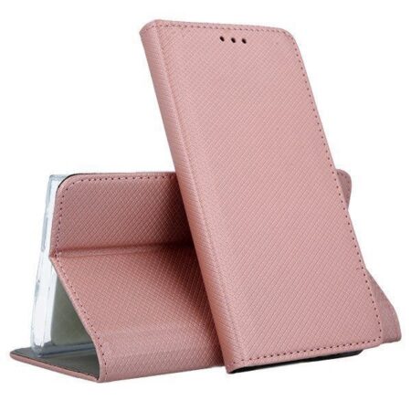 Ümbris kaanega Smart Magnet Samsung Galaxy S20 Ultra (rose-gold)