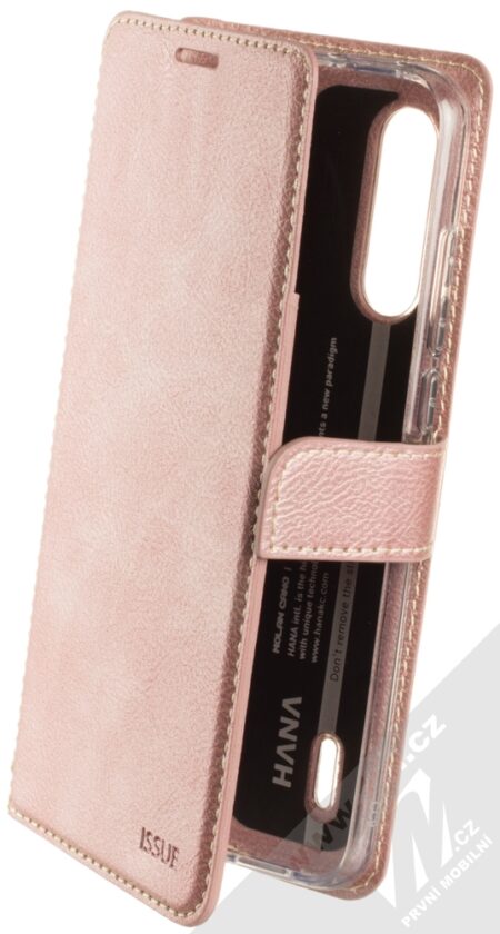 Ümbris kaanega Molancano Issue Diary Huawei Ascend P9 lite mini (rose-gold)