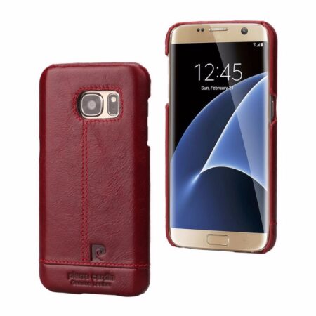 Pierre Cardin ümbris Samsung Galaxy S6 Edge Plus (viinamari)