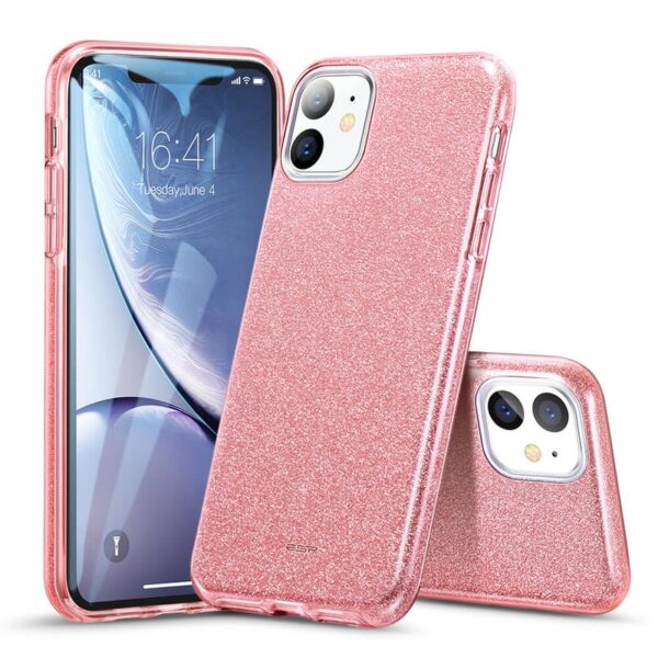 Glitter TPU Ümbris Iphone 11 (roosa)