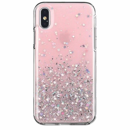 Wozinsky Star Glitter Ümbris Iphone 11 (roosa)