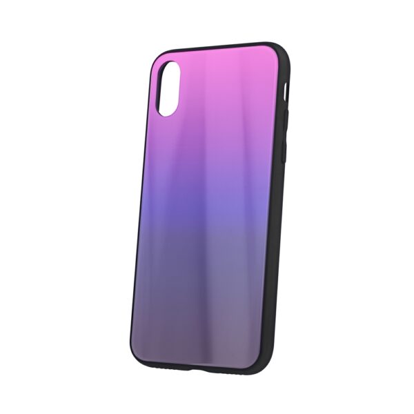 Aurora Glass Ümbris Iphone 11 (roosa/must)