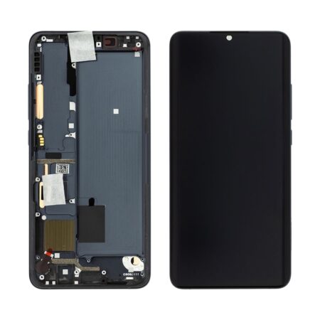 Varuosa LCD ekraan koos raamiga Xiaomi Mi Note 10/ Note 10 Pro/ Note 10 Lite originaal (must)