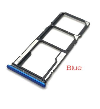 Varuosa Xiaomi Redmi 8/8A sim tray (sinine)