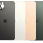 Varuosa iPhone 11 Pro Max tagumine klaas suurema avaga kaamera jaoks (space gray)