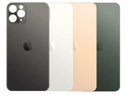 Varuosa iPhone 11 Pro Max tagumine klaas suurema avaga kaamera jaoks (space gray)