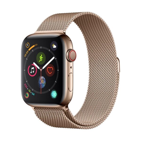 Devia rihm Elegant Milanese Apple Watch 40mm/ 38mm (kuldne)