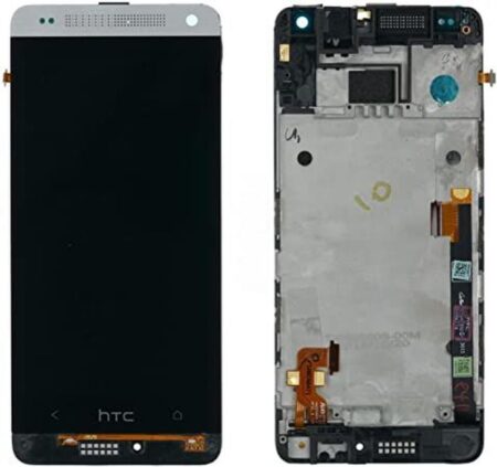Varuosa HTC ONE Mini M4 ekraan raamiga originaal (silver)