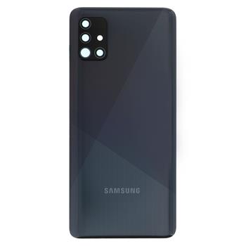 Varuosa Samsung Galaxy A51/A515 tagakaas originaal (must)