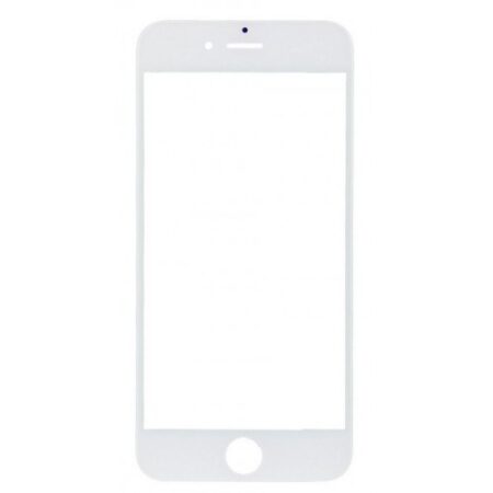 Varuosa Iphone 6s ekraani klaas raami ja OCAga valge (originaal)