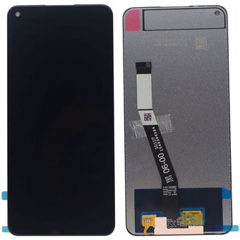 Varuosa Xiaomi Redmi Note 9 ekraan (must)