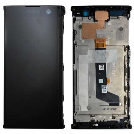 Varuosa Sony Xperia XA/F3111 ekraan raamiga (must)