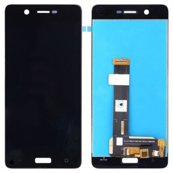 Varuosa Nokia 5 ekraan LCD + puutepaneel (must)