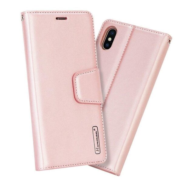 Ümbris kaanega Hanman Diary Huawei Mate 10 Lite (rose-gold)