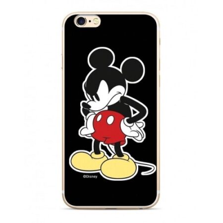 Originaal Disney Silikoon Samsung Galaxy J6 2018/ J600 (must/Mickey)