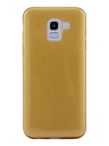 Silikoon 3 in 1 Samsung Samsung Galaxy J6 2018/ J600 (kuldne glitter)