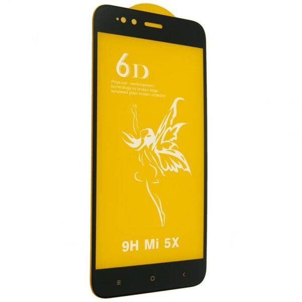 Kaitseklaas 3D pehme äärega Xiaomi Mi 5X / A1 (must)