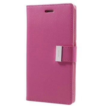 Ümbris kaanega Mercury Rich Diary Samsung A700F/ Galaxy A7 (roosa)