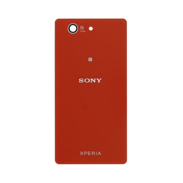 Varuosa Sony Xperia Z3 compact tagumise kaane klaas (oranž)