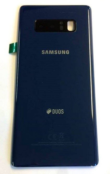 Varuosa Samsung Galaxy NOTE 8/N950 tagumine kaas sinine (service pack)