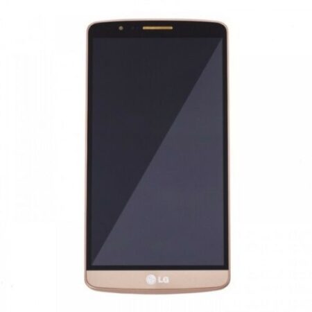 Varuosa LG G3/D855 ekraan raamiga (kuldne)
