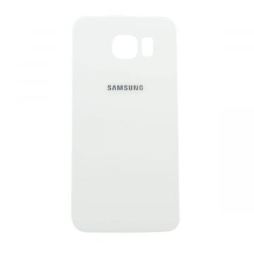 Varuosa Samsung Galaxy S6 edge/G925F tagumine kaas (valge)