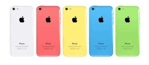 Varuosa Iphone 5C tagumine kaas (valge)