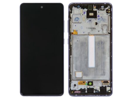 Varuosa Samsung Galaxy A52 4G/5G / A525/ A526 ekraan ja korpus sinine (service pack)