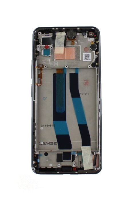 Varuosa Xiaomi Mi 11 Lite 4G/5G ekraan raamiga (must)
