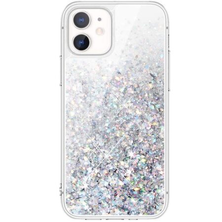 Wozinsky Star Glitter Ümbris Iphone 12 mini (läbipaistev)