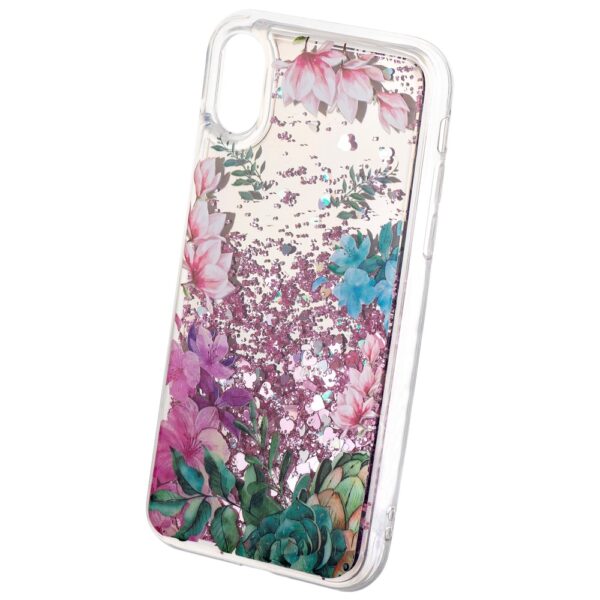 Silikoon Liquid Mirror Iphone X/ Iphone XS (flower2)