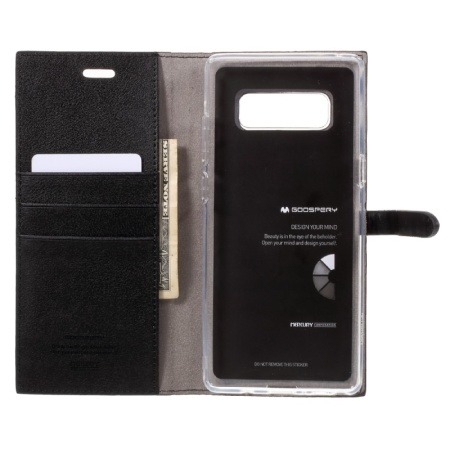 Ümbris kaanega Mercury Bravo Diary Samsung N950/ Galaxy Note 8 (must)