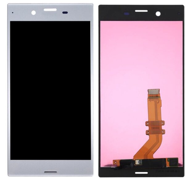 Varuosa Sony Xperia XZ/F8331 ekraan + puutepaneel originaal (hõbe)