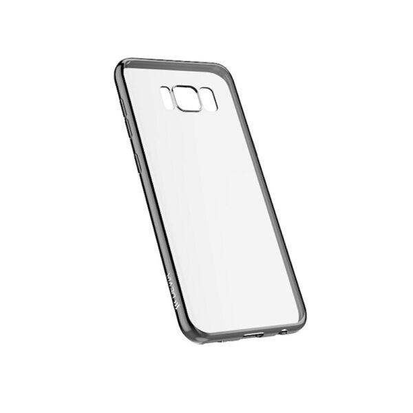 Silikoon Devia Samsung Galaxy S8 Plus (space grey raam)