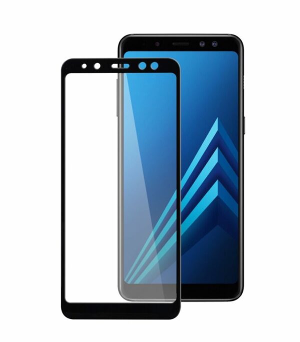 Kaitseklaas Full Glue Samsung A530FZ/ Galaxy A8 2018/ A5 2018 (must)
