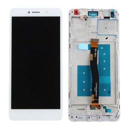 Varuosa Huawei HONOR 6X ekraan raamiga (valge)