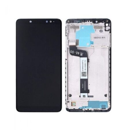 Varuosa Xiaomi Redmi Note 5/Note 5 Pro LCD ekraan raamiga (must)