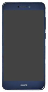 Varuosa Huawei P8 LITE 2017/P9 LITE 2017 ekraan (sinine)