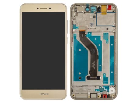 Varuosa Huawei P9 lite mini ekraan raamiga (kuldne)