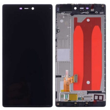 Varuosa Huawei P8 ekraan raamiga (must)