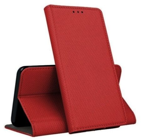 Ümbris kaanega Smart Magnet Xiaomi Redmi 9T / Poco M3 (punane)