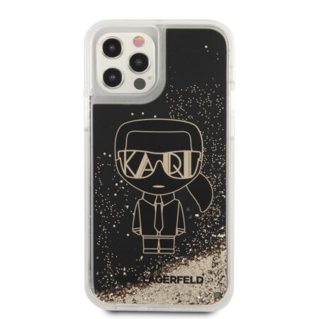 Karl Lagerfeld Ümbris KLHCP13XLGGKBK iPhone 13 Pro Max (must / glitter)