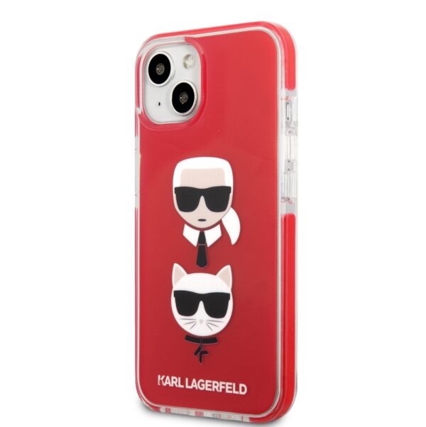 Karl Lagerfeld Ümbris KLHCP13LTPE2TR Iphone 13 Pro (punane)