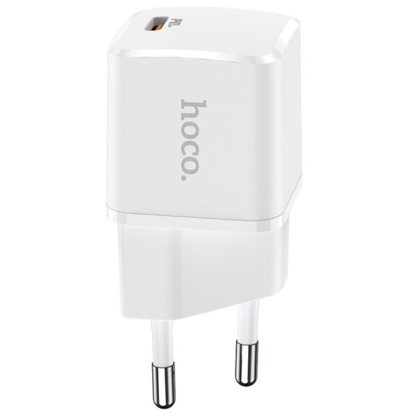 USB adapter Hoco N10 20W Type-C (valge)