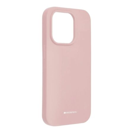 Silikoon "Mercury Silicone" iPhone 14 Plus (heleroosa)